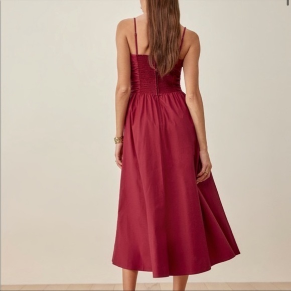 Reformation Lissa Dress - Cherry - Picture 2 of 7